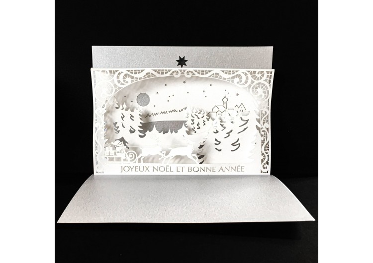 Cartes de Noël Rifletto, Dotsy et Le typographe en ligne